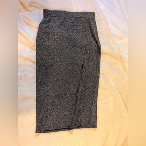 H&M Sparkle Midi Skirt